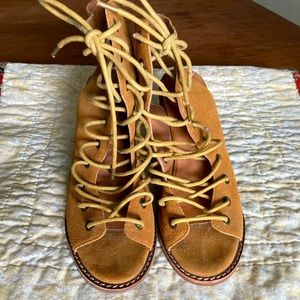 Jeffrey Campbell for Free People Lace Up Heels